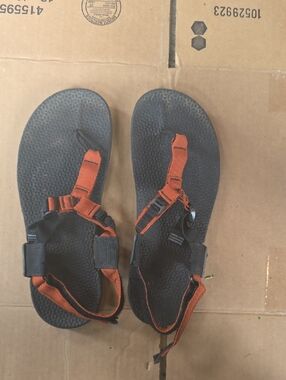 Bedrock Sandals In Orange